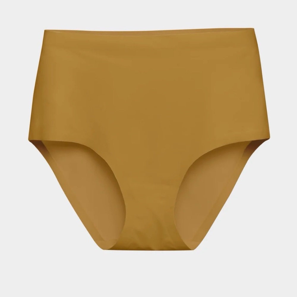 Seamless High-Waist Panties - Butternut